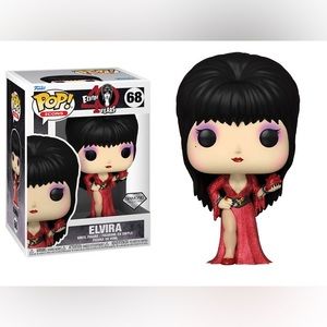 Elvira 40th Anniversary Diamond Glitter Pop! Vinyl Figure!!! #68